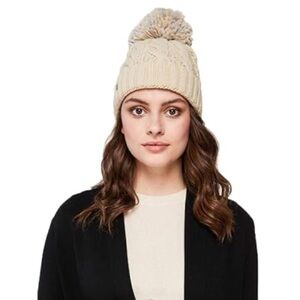 Soia & Kyo Amalie Cable-knit Wool Blend Toque - O/S 🇨🇦
